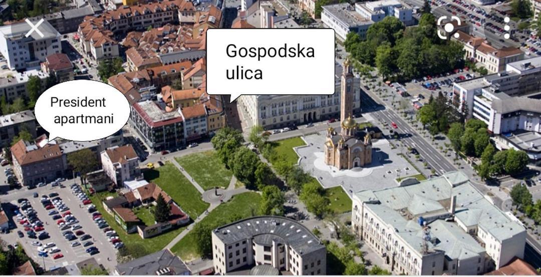 Apartmani President I Banja Luka Exteriör bild
